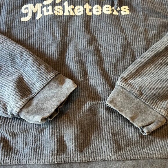 Pressbox by Royce Apparel Xavier Musketeers Heavy Corduroy Hooded Sweatshirt M - Picture 5 of 7